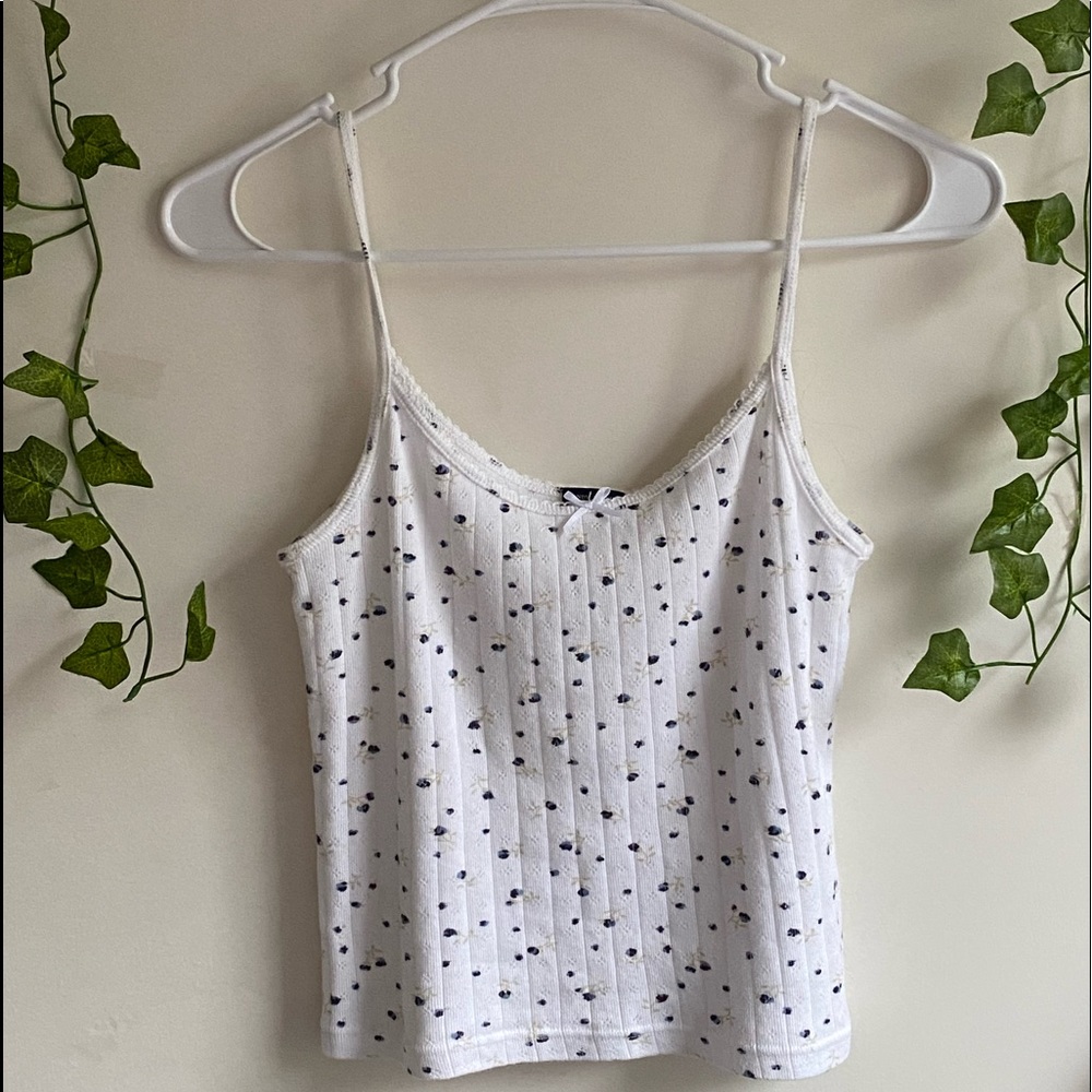 floral brandy tank